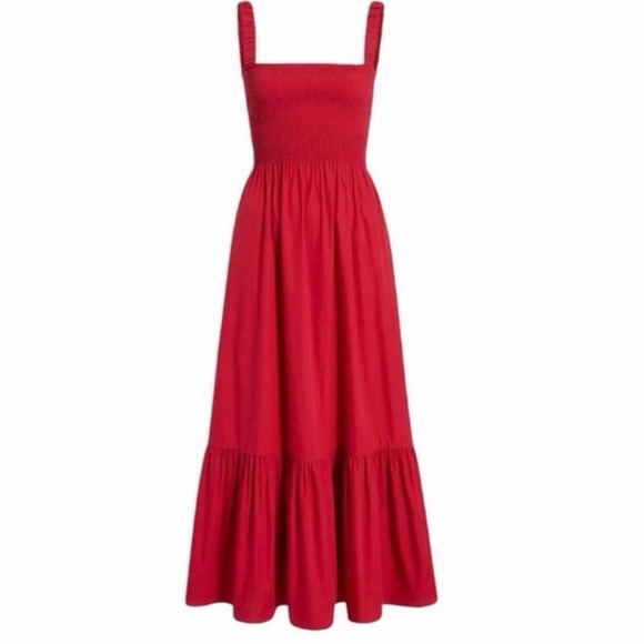 Hill House Dresses & Skirts - Hill House Red Anjuli Dress